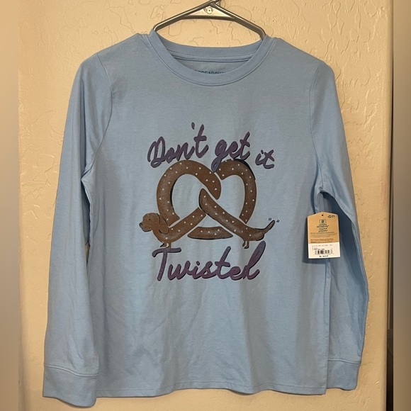 jcpenney Other - NWT Thereabouts “Don’t Get It Twisted” Dachshund Girls Graphic Tee- Size XL (18)